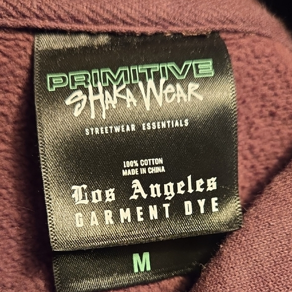 Primitive Shaka Wear Purple Hoodie - Picture 2 of 6